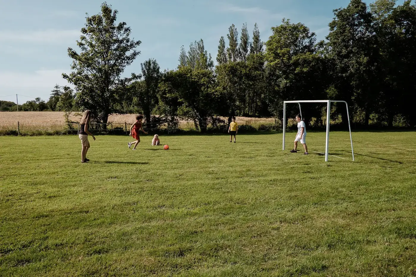 Activités de groupe en plein air au Domaine de l'Entre-Deux